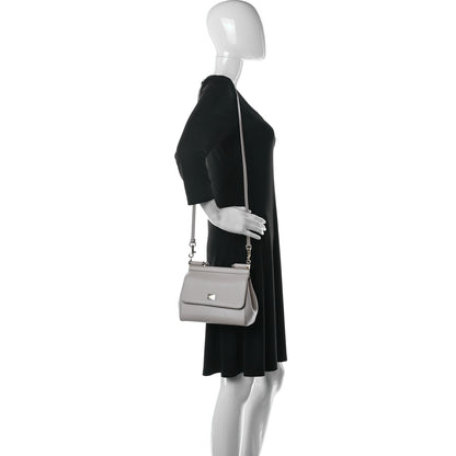 Dolce & Gabbana Dauphine Small Miss Sicily Satchel Rosa Carne 2 of 14