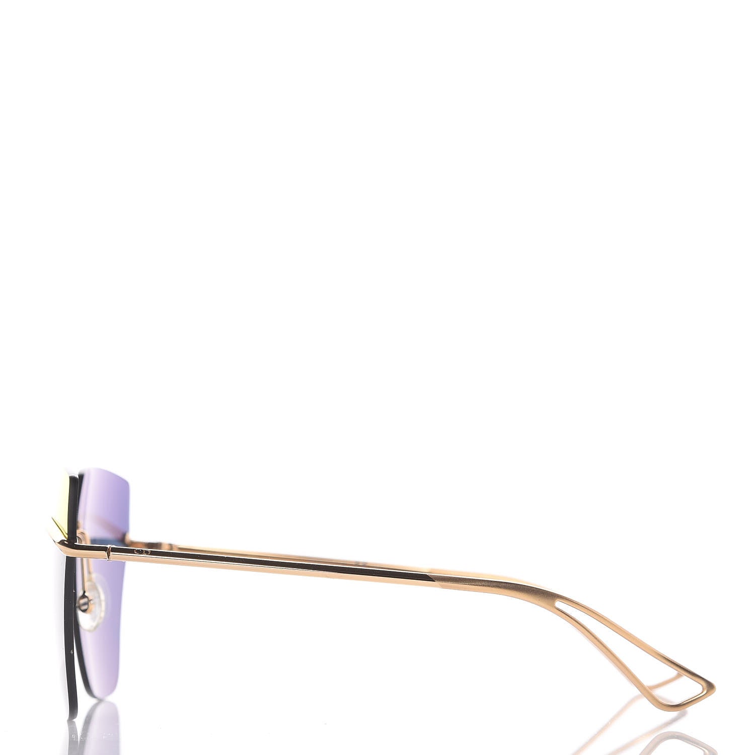 Christian Dior Metal DiorMetallic Sunglasses Orange Blue 2 of 7