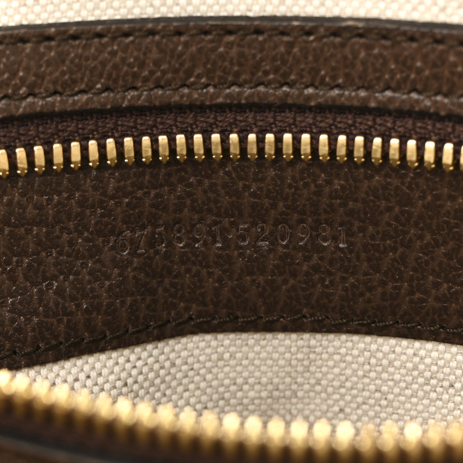 Gucci Monogram Jumbo GG Textured Dollar Calfskin Web Messenger Shoulder Bag Camel Ebony New Acero 7 of 16