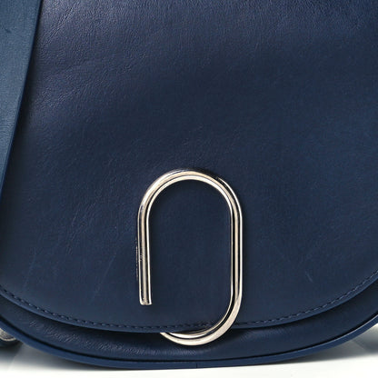 3.1 Phillip Lim Calfskin Alix Saddle Crossbody Bag Blue 9 of 11