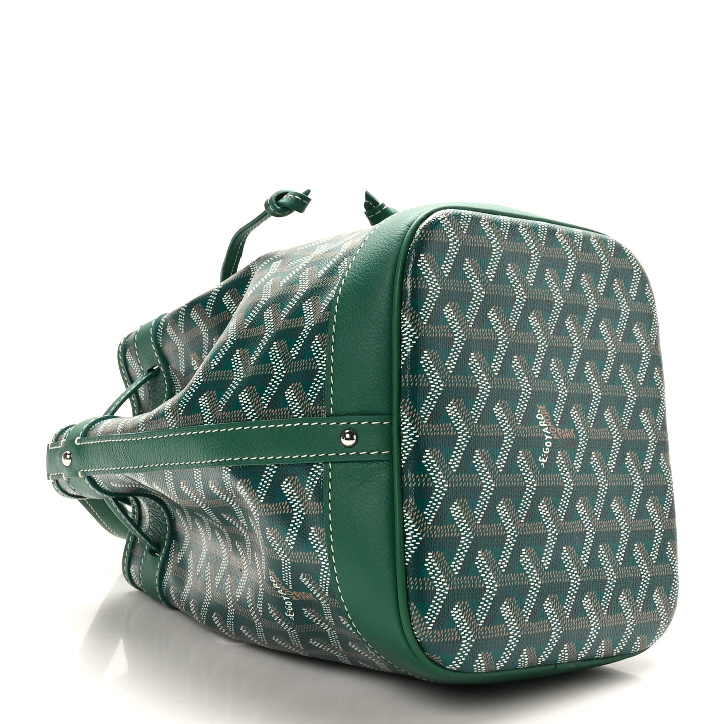 Goyardine Petit Flot Bucket Bag PM Green