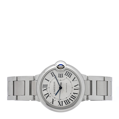 Cartier Stainless Steel 36mm Ballon Bleu De Cartier Automatic Watch 2 of 5