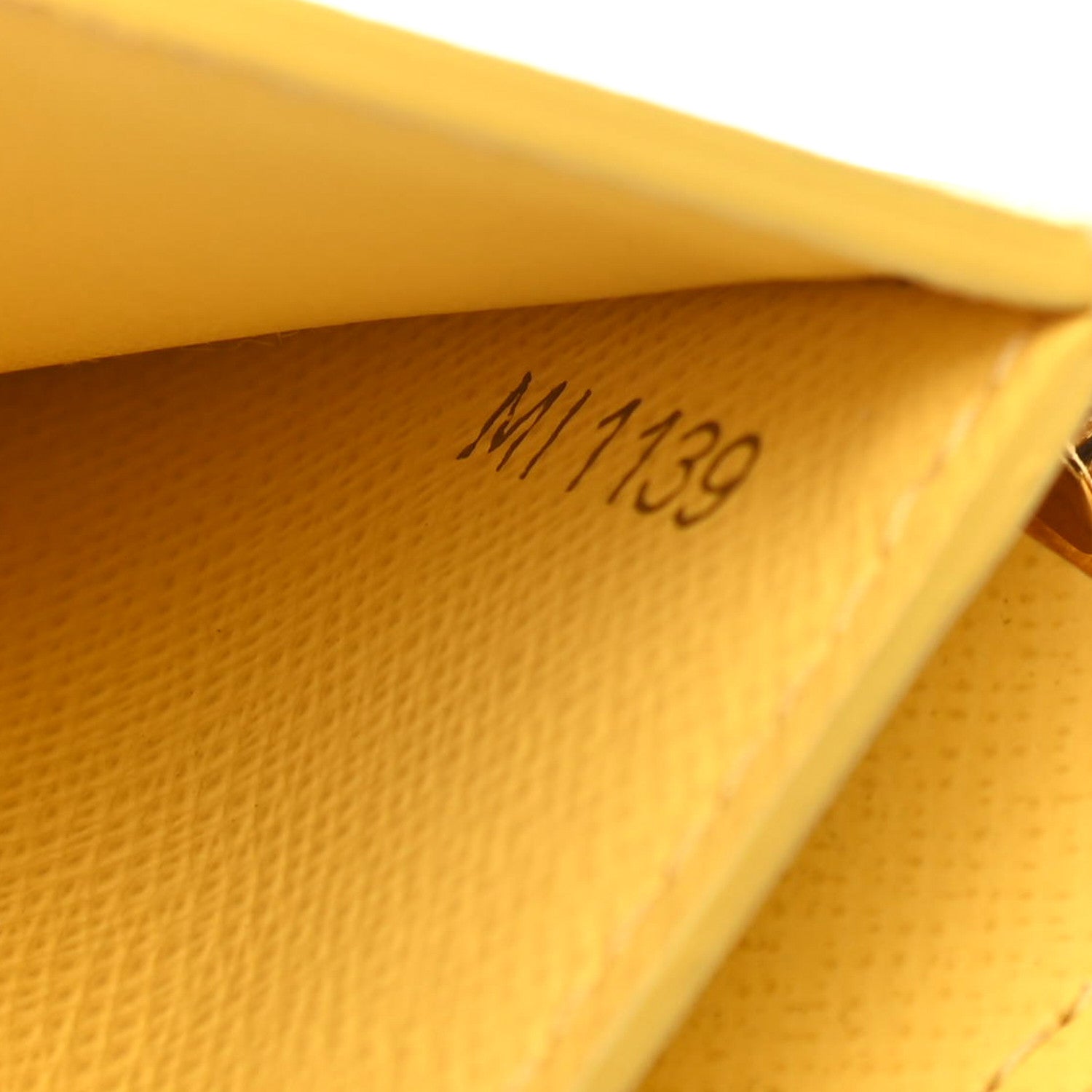 Louis Vuitton Damier Azur Zoe Wallet Jaune Pale 6 of 9