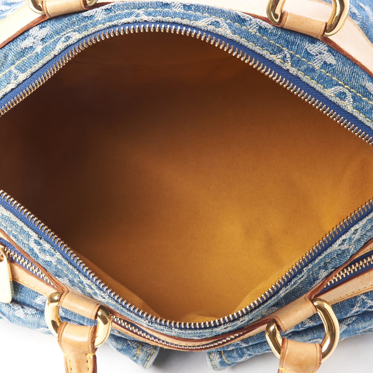 Louis Vuitton Monogram Denim Neo Speedy Blue 4 of 8