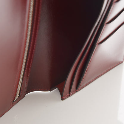 Hermes Box Bearn Gusset Wallet Rouge H 8 of 15