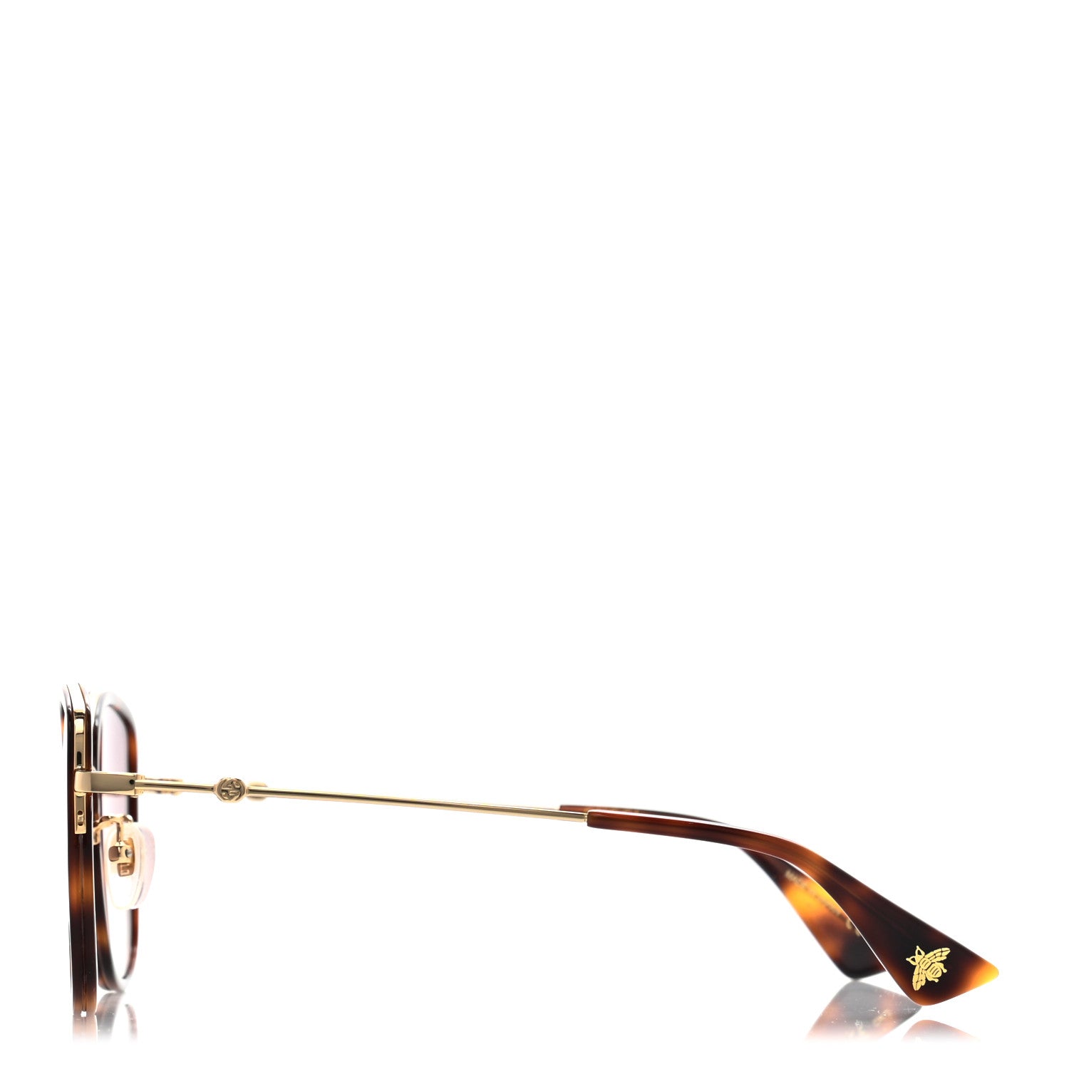 Gucci Cat Eye Sunglasses GG0606SK Havana 3 of 8