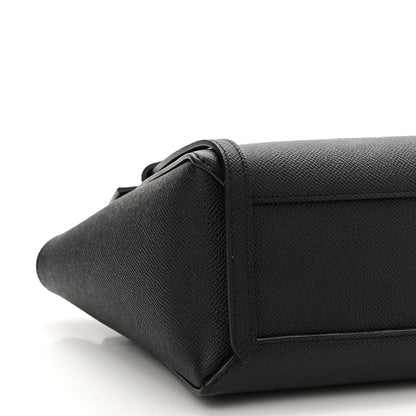 Celine Grained Calfskin Nano Belt Bag Black 8 of 9