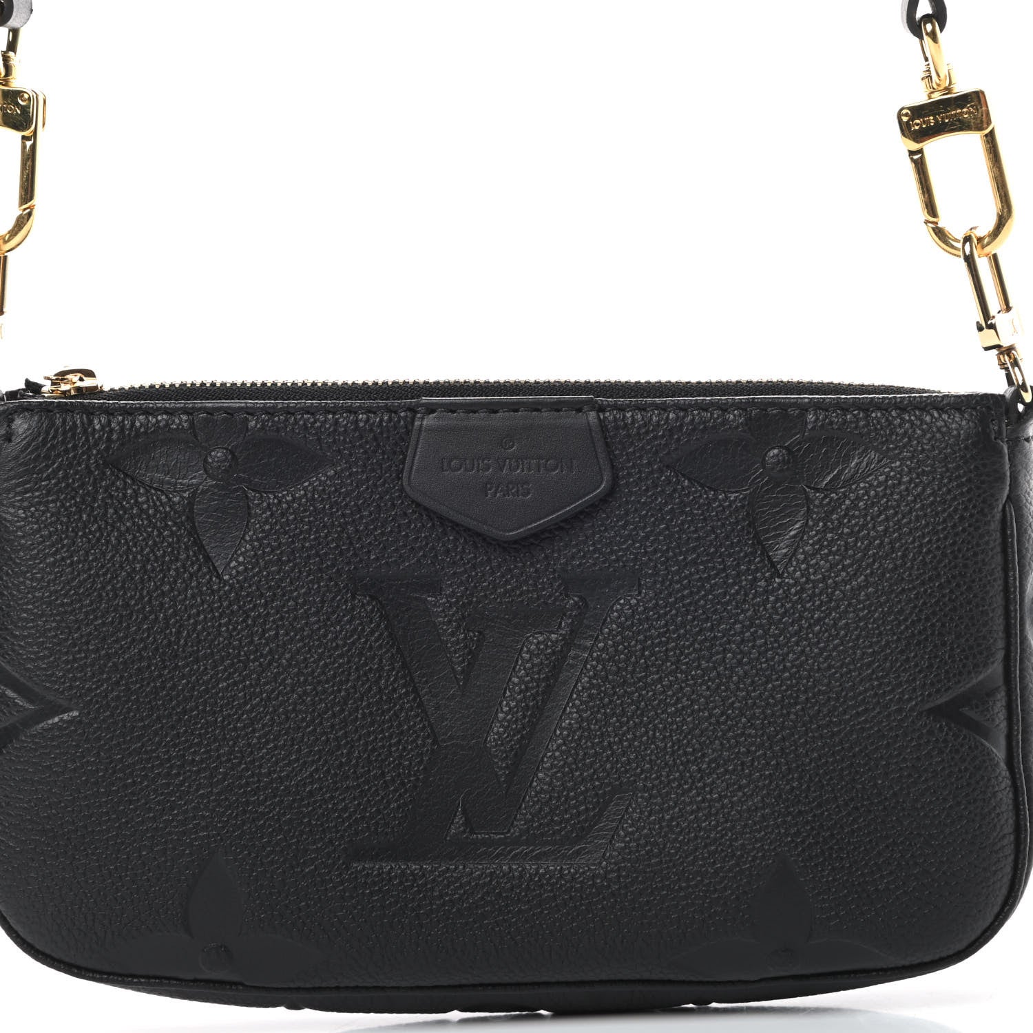 Louis Vuitton Empreinte Monogram Giant Multi Pochette Accessories Large Pochette Black 8 of 10