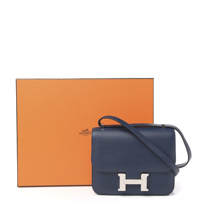 Hermes Evercolor Constance 18 Bleu De Malte 10 of 10