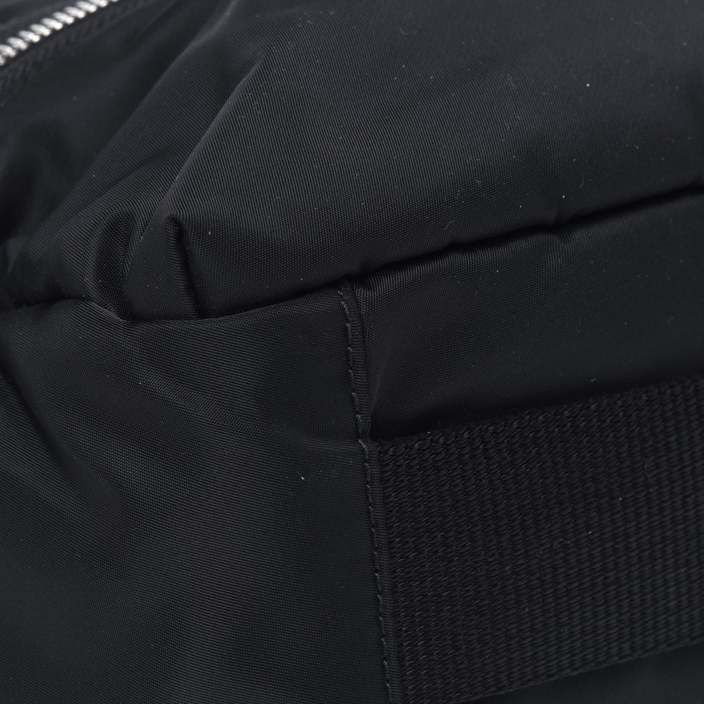 Nylon Crossbody Bag Black