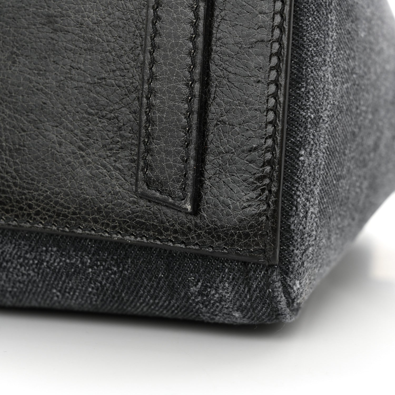Givenchy Washed Denim Mini Antigona Shoulder Bag Black 11 of 13