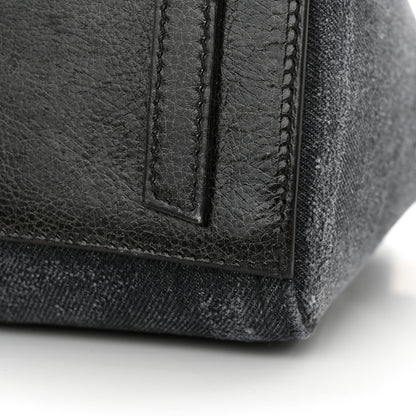 Givenchy Washed Denim Mini Antigona Shoulder Bag Black 11 of 13