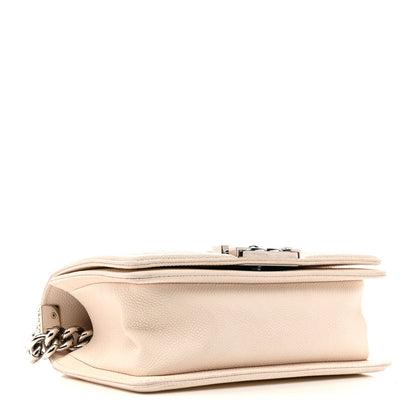 Chanel Caviar Quilted Small Boy Flap White 4 of 12