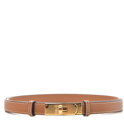 Hermes Epsom Kelly Belt Gold 1 of 5