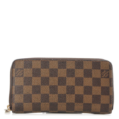 Louis Vuitton Damier Ebene Zippy Wallet 1 of 8