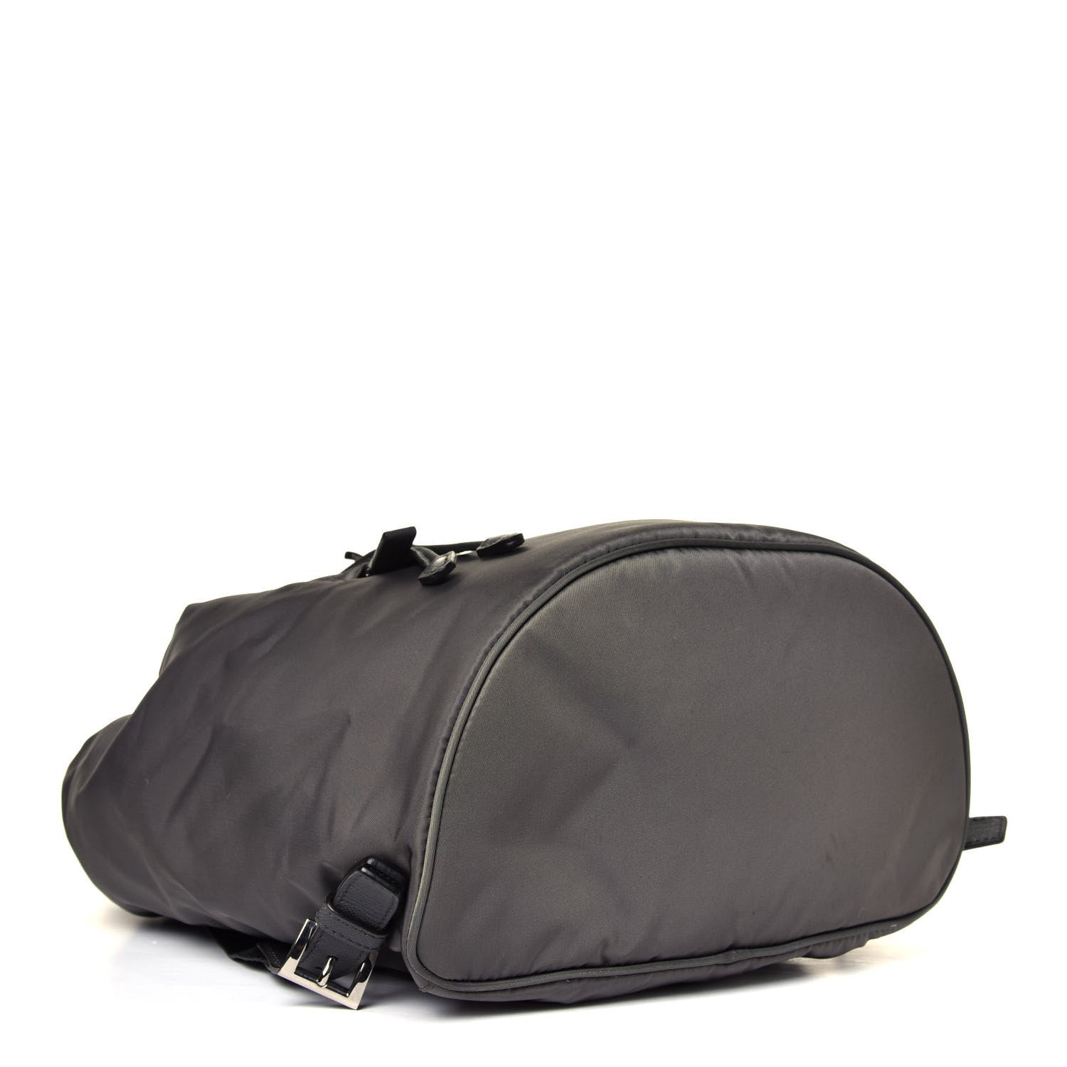 Prada Nylon Vela Medium Cinch Backpack Ardesia 3 of 4