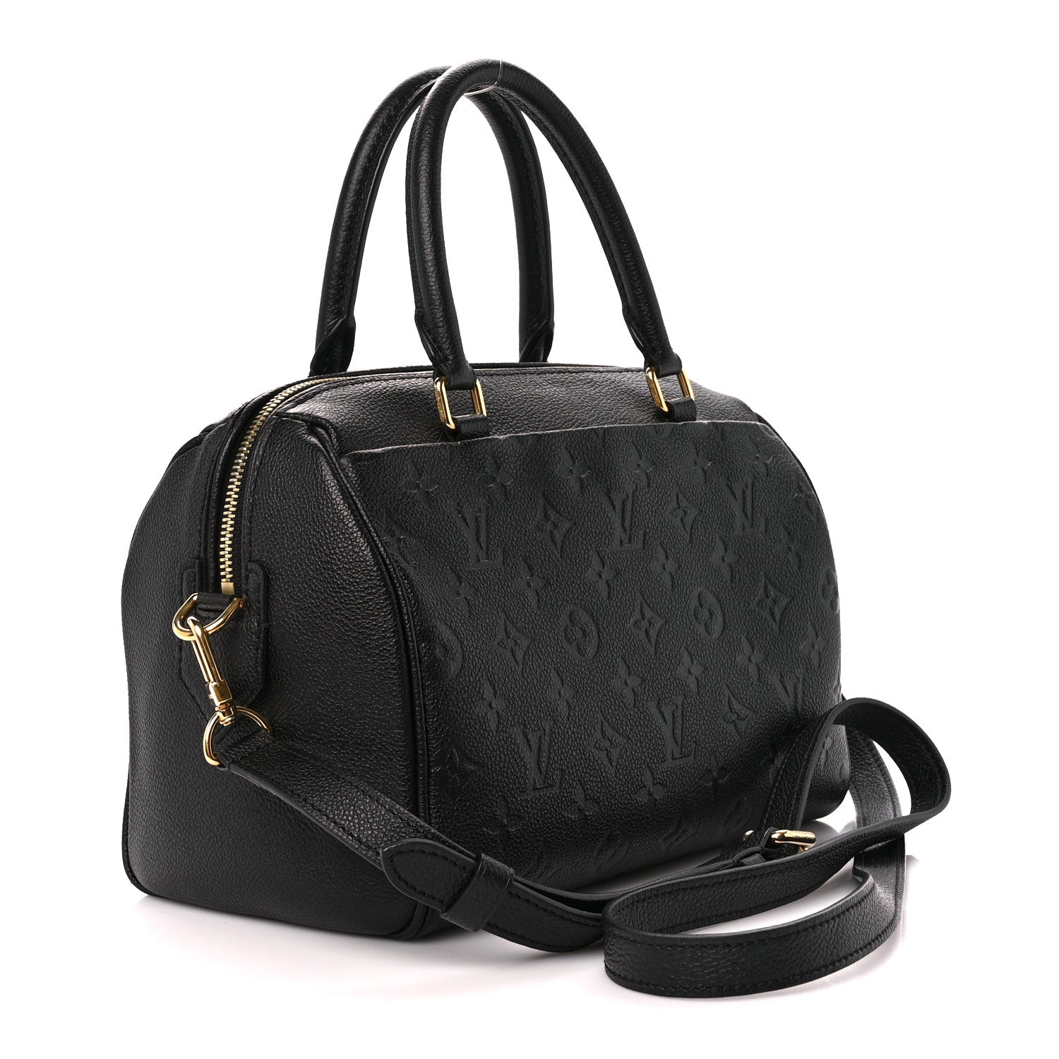 Louis Vuitton Empreinte Speedy Bandouliere 25 NM Black 3 of 13