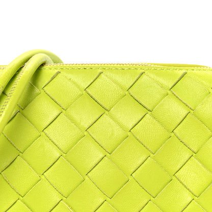 Bottega Veneta Nappa Intrecciato Mini Loop Camera Bag Acid Kiwi 7 of 11