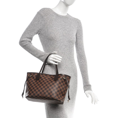 Louis Vuitton Damier Ebene Neverfull PM 2 of 6