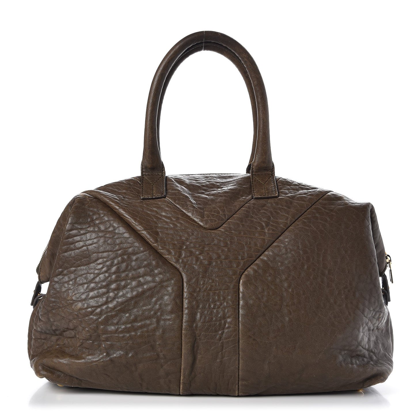 Pebbled Lambskin Medium Easy Sac Olive
