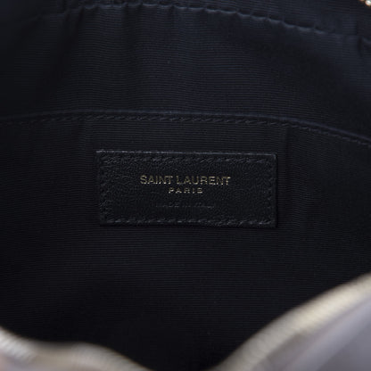 Saint Laurent Calfskin Matelasse Monogram Lou Camera Bag Dark Latte 8 of 10