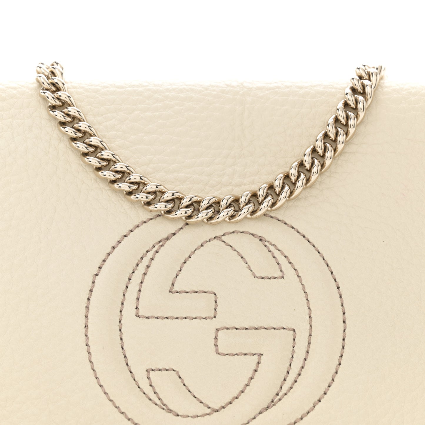 Cellarius Calfskin Medium Soho Flap Crossbody Ivoire