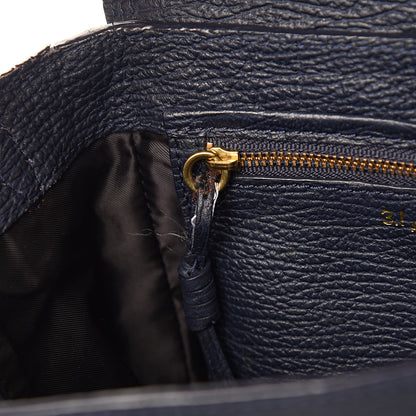3.1 Phillip Lim 3.1 Textured Calfskin Mini Pashli Satchel Ink 7 of 16