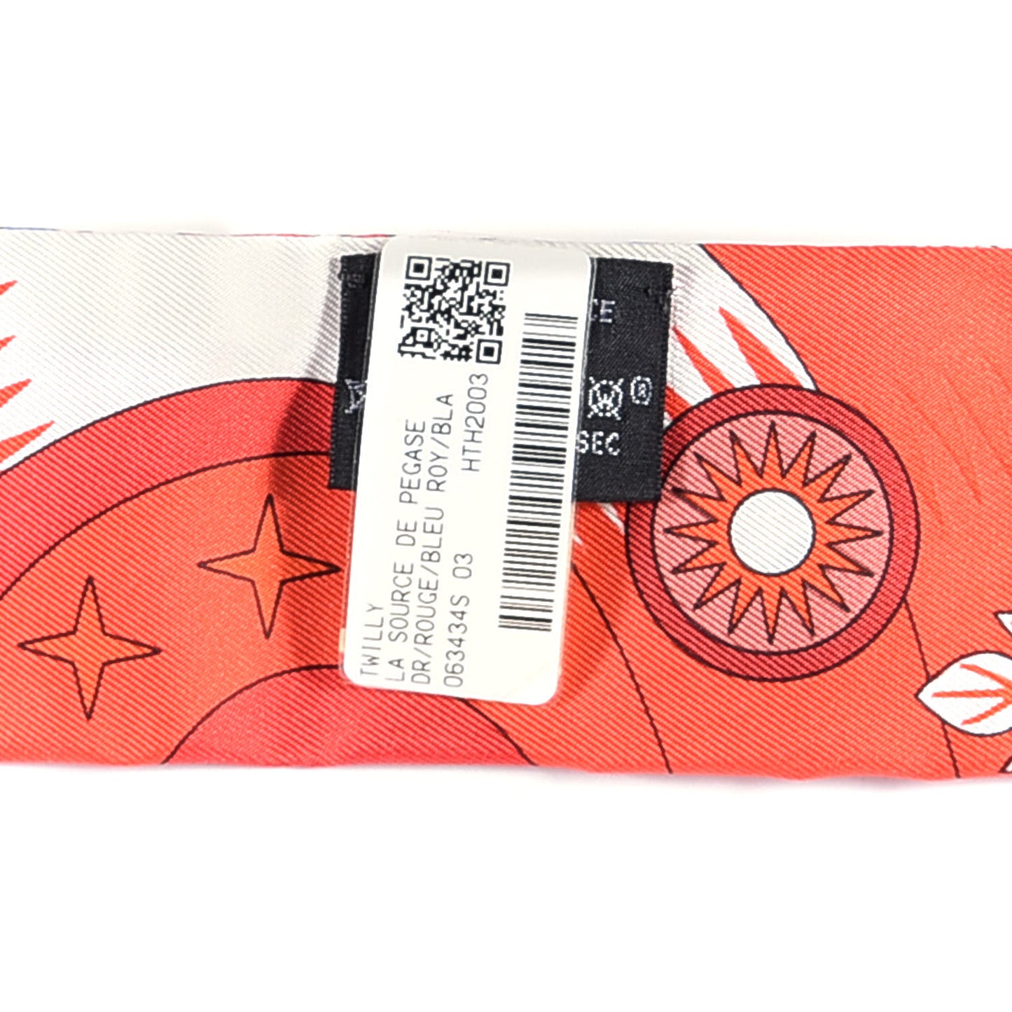 Silk La Source de Pegase Twilly Rouge Bleu Royal White