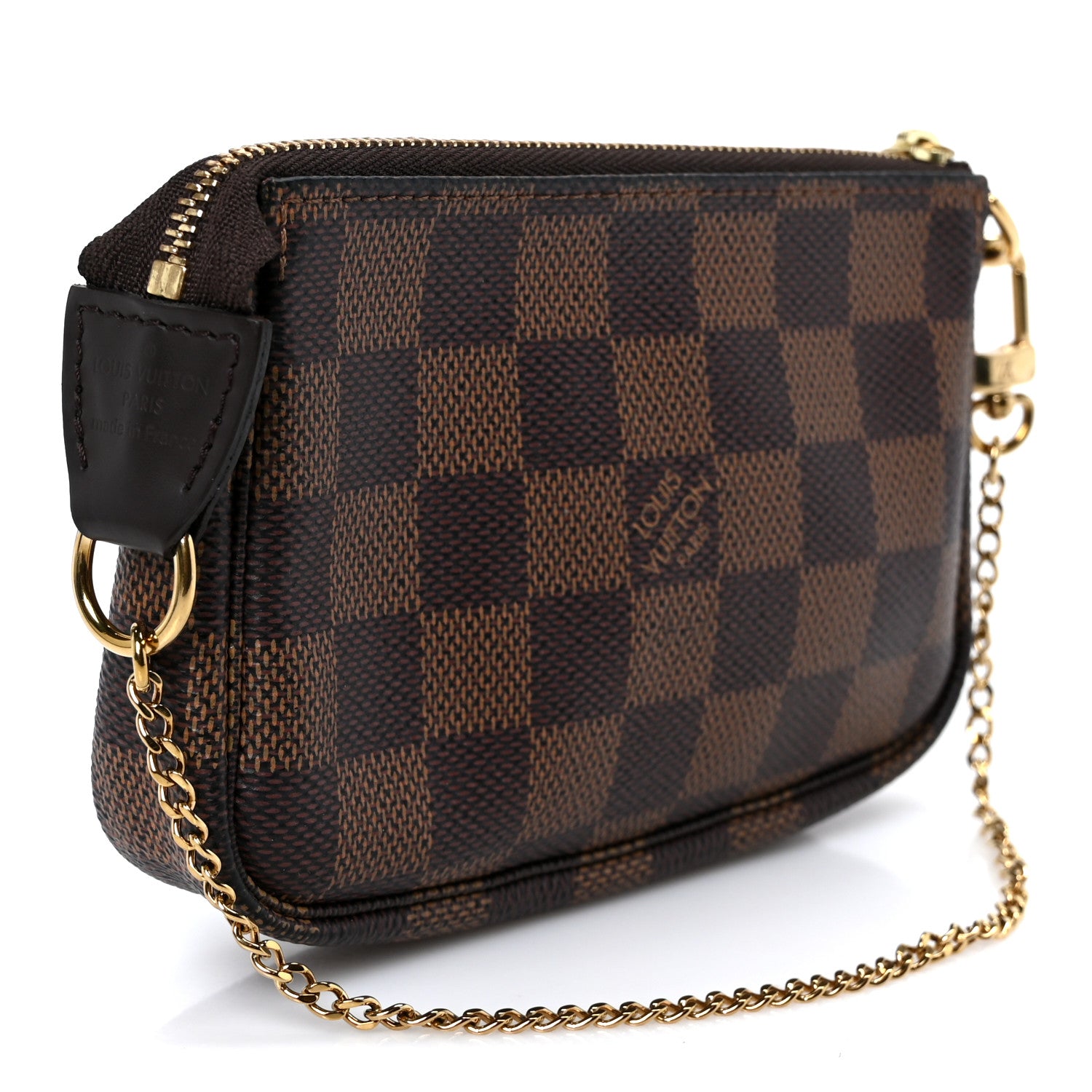Louis Vuitton Damier Ebene Mini Pochette Accessories 3 of 11
