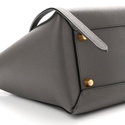 Celine Grained Calfskin Mini Belt Bag Grey 7 of 9