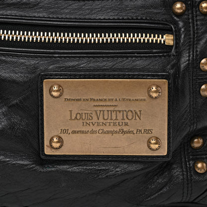Louis Vuitton Lambskin Riveting Black 7 of 14
