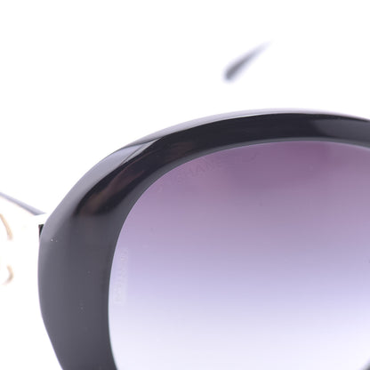 Chanel Acetate CC Turnlock Sunglasses 5235-Q Black Beige 7 of 9