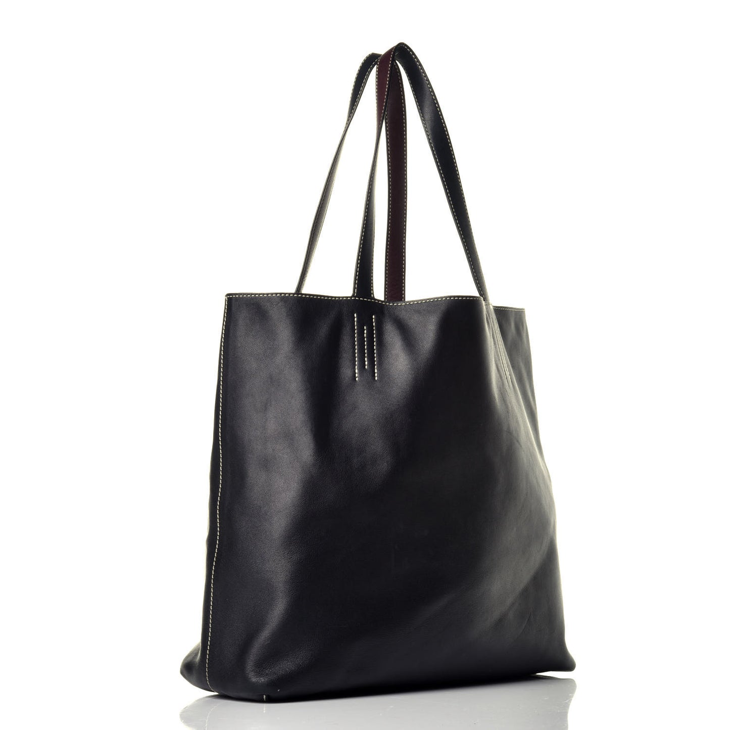 Sikkim Double Sens 45 Reversible Tote Black Prune