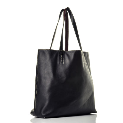 Hermes Sikkim Double Sens 45 Reversible Tote Black Prune 4 of 15
