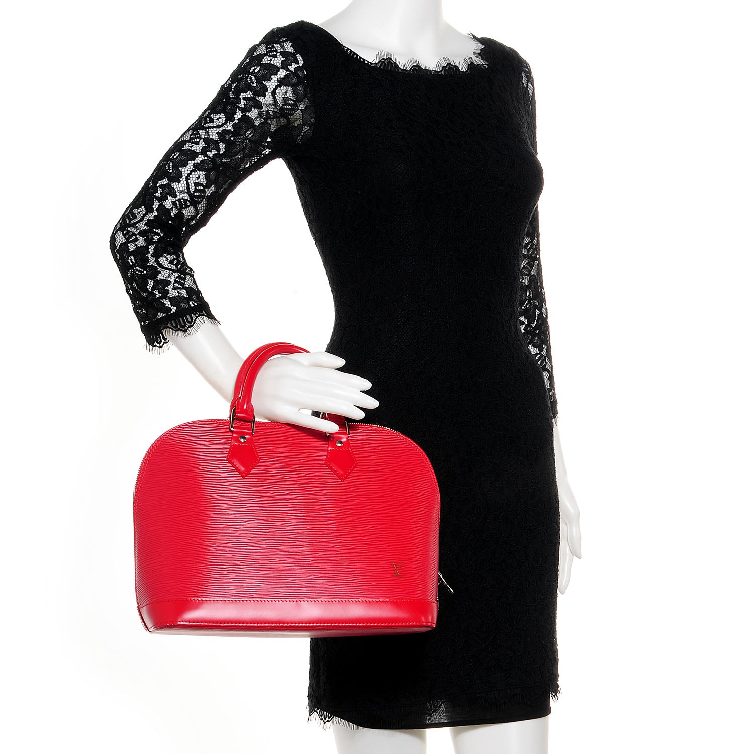 Louis Vuitton Epi Alma PM Rouge 2 of 7