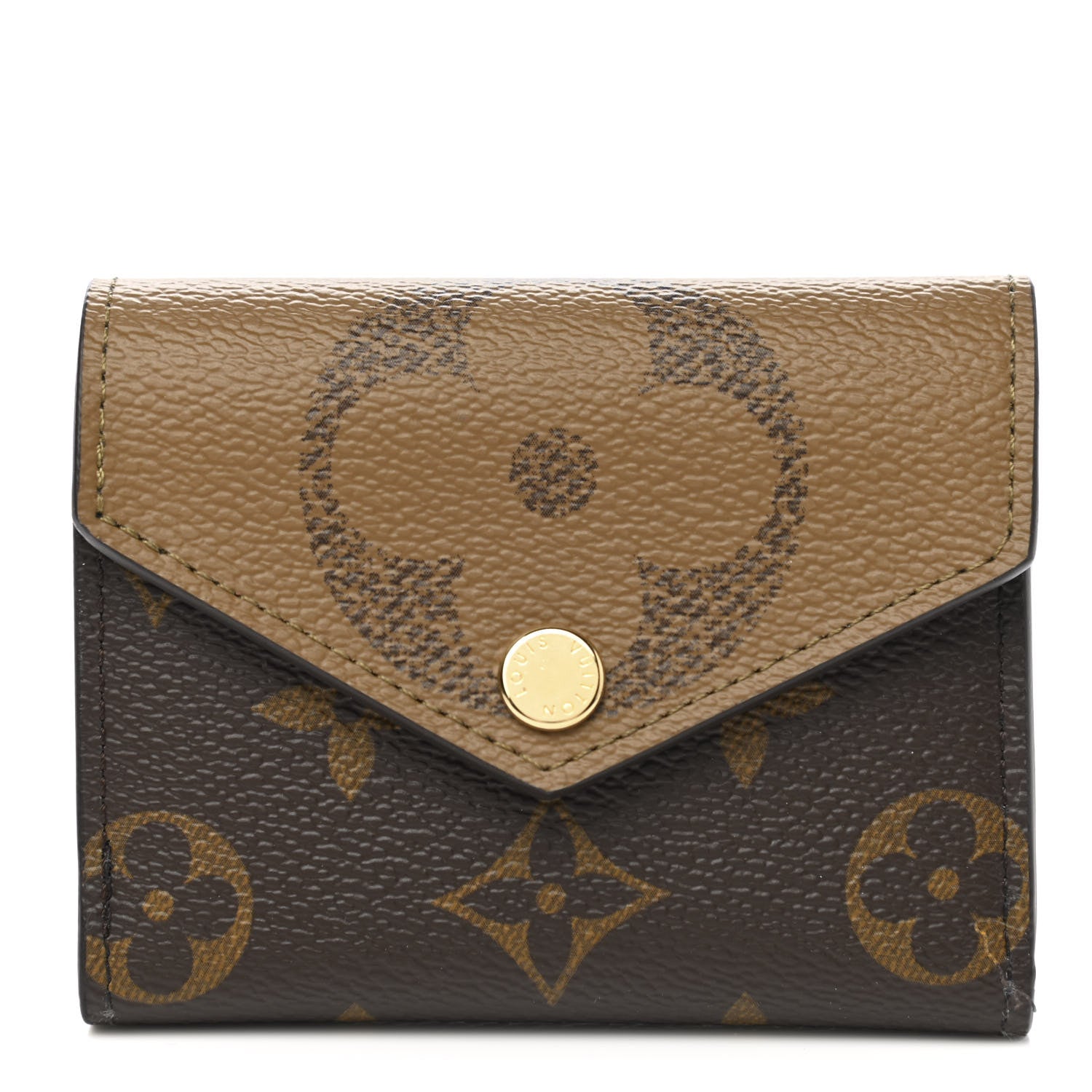 Louis Vuitton Reverse Monogram Giant Zoe Wallet 1 of 6