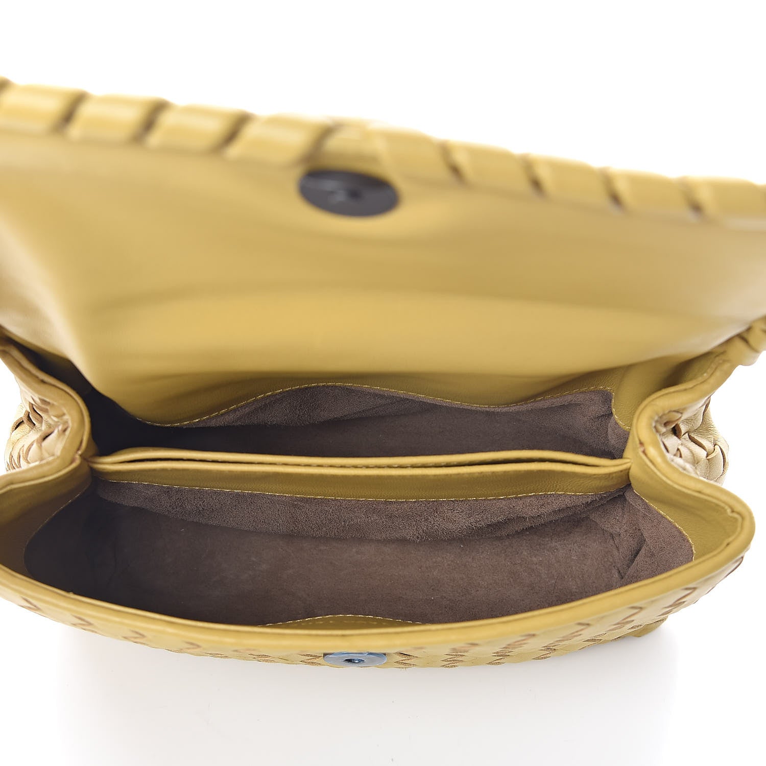 Bottega Veneta Nappa Intrecciato Baby Olimpia Shoulder Bag Moutarde 5 of 10