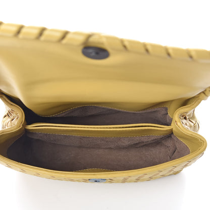 Bottega Veneta Nappa Intrecciato Baby Olimpia Shoulder Bag Moutarde 5 of 10