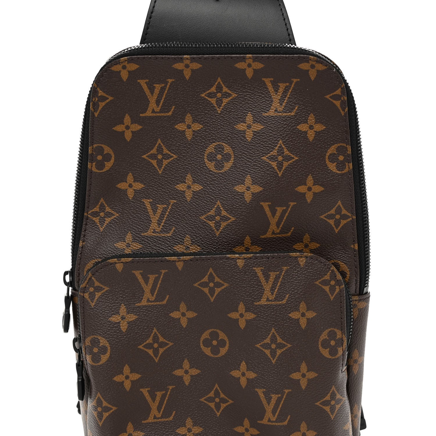 Louis Vuitton Monogram Macassar Avenue Sling Bag 6 of 8