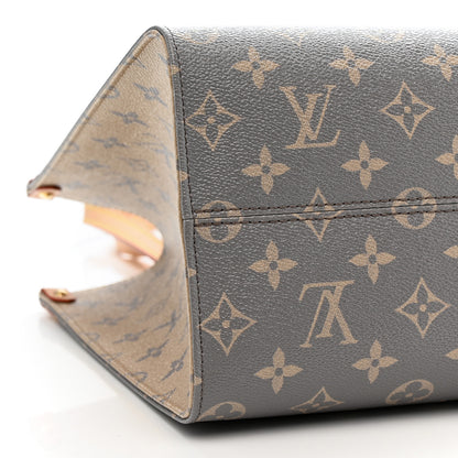 Louis Vuitton Monogram Onthego MM Trianon Gray 8 of 10
