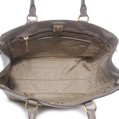 Prada Saffiano Lux Small Tote BN2438 Pomice Argilla 6 of 11