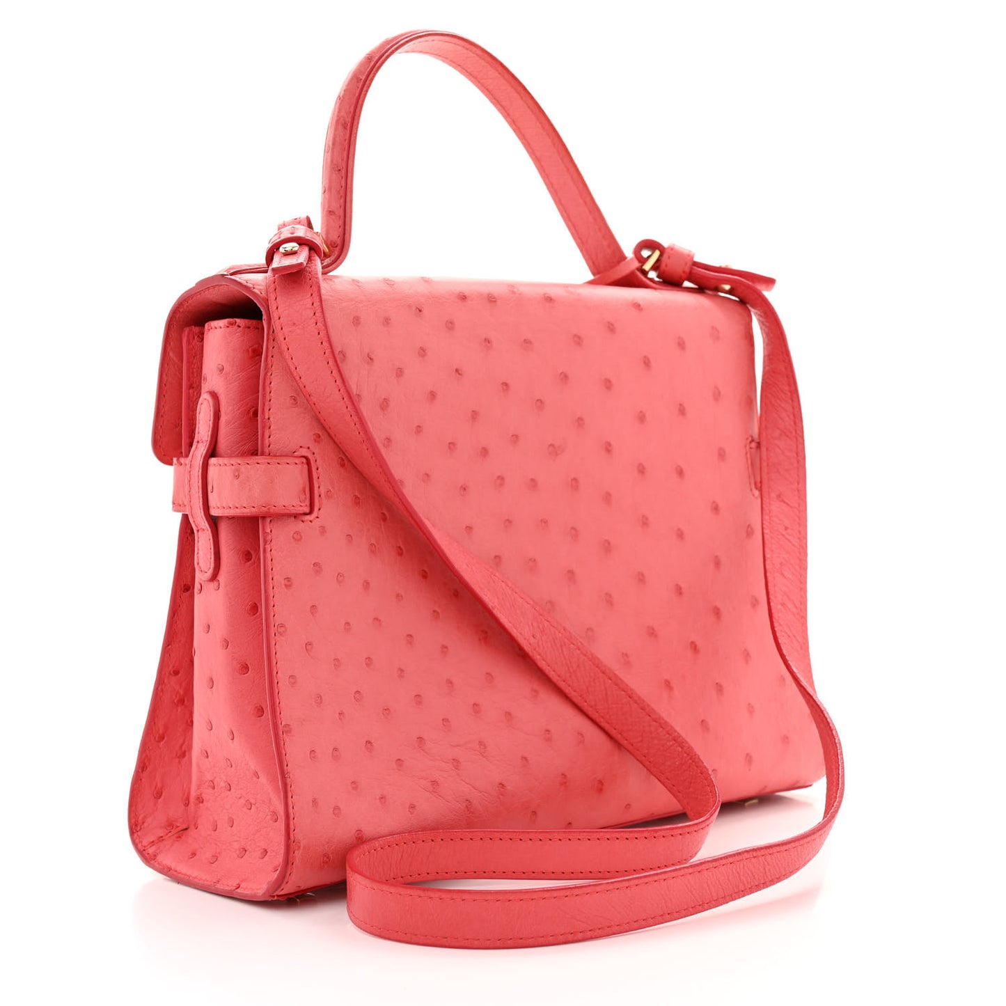 Ostrich MM Tempete Satchel Pink