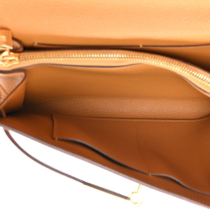 Hermes Evercolor Kelly Wallet To Go Sesame 5 of 11