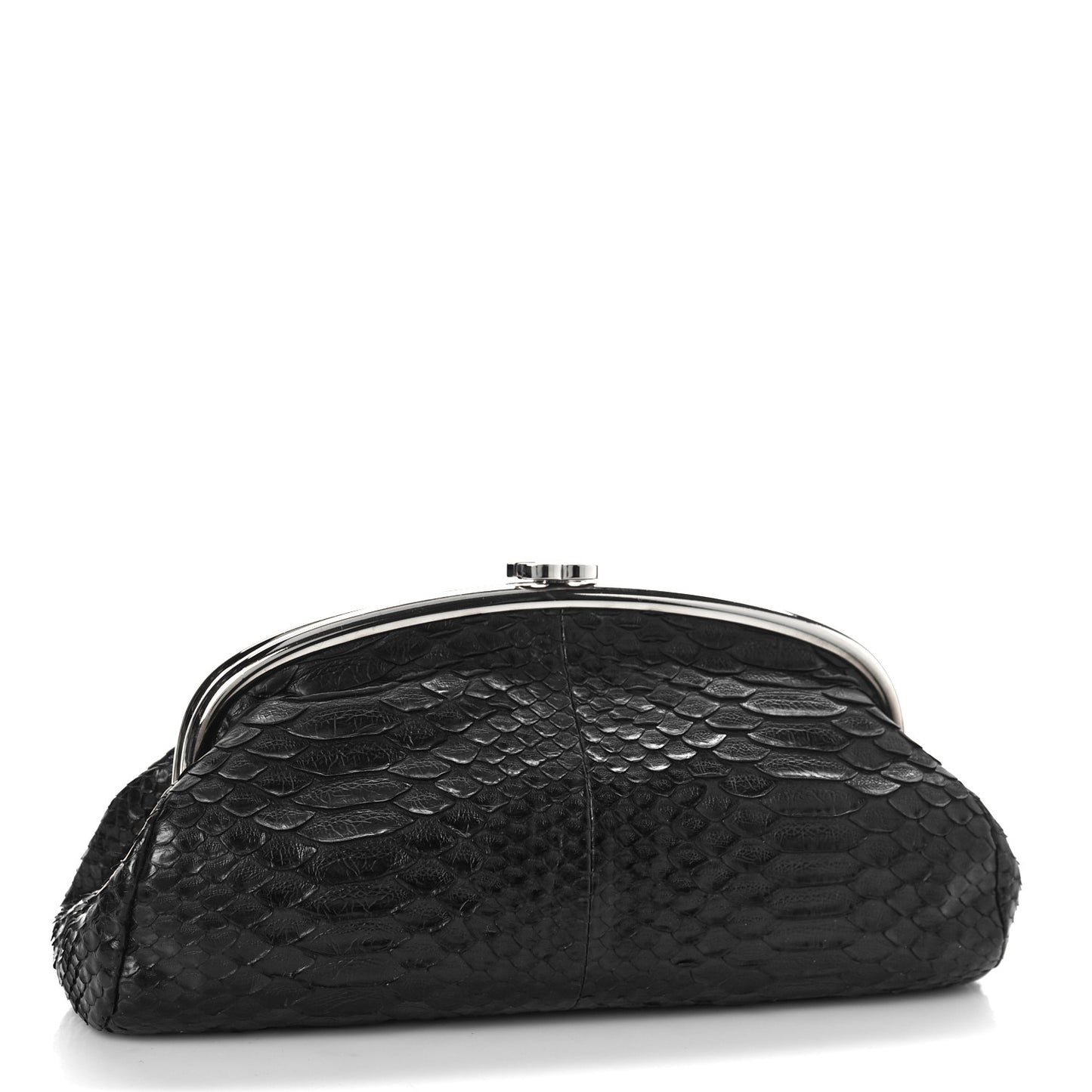 Python Timeless Clutch Black