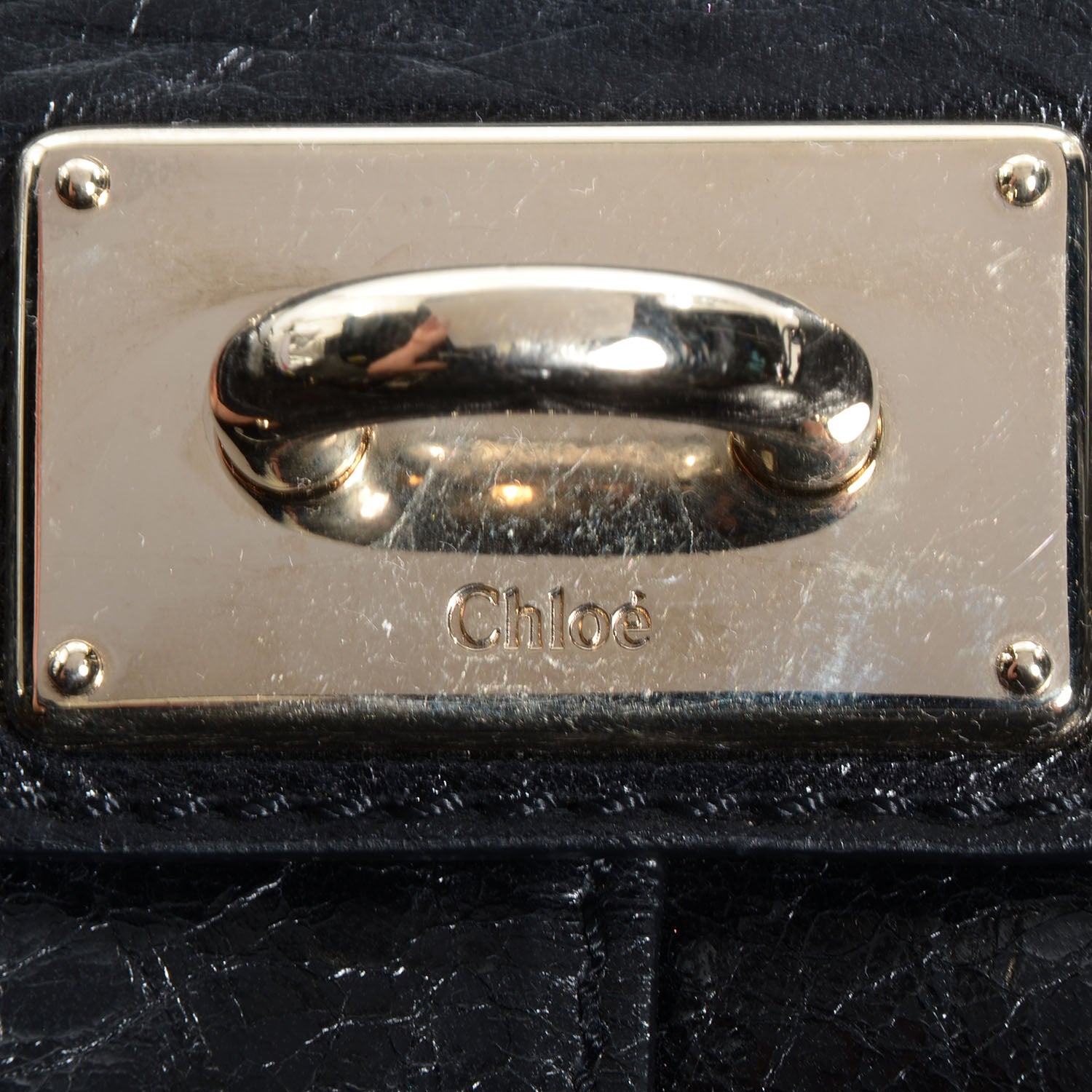 Chloe Leather Paddington Shoulder Bag Black 5 of 12