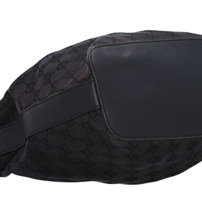 Gucci Monogram GG Small Clasp Hobo Black 9 of 10