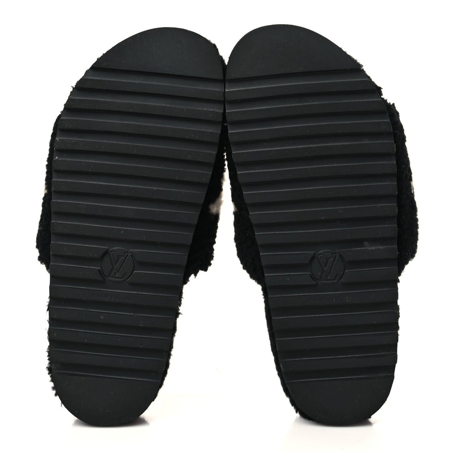 Shearling Paseo Flat Comfort Mule 39 Black