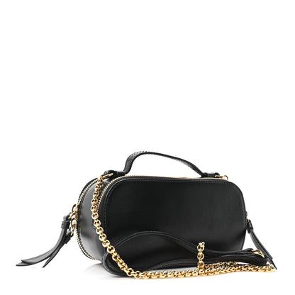 Chloe Shiny Calfskin Mini Vanity C Bag Black 3 of 11
