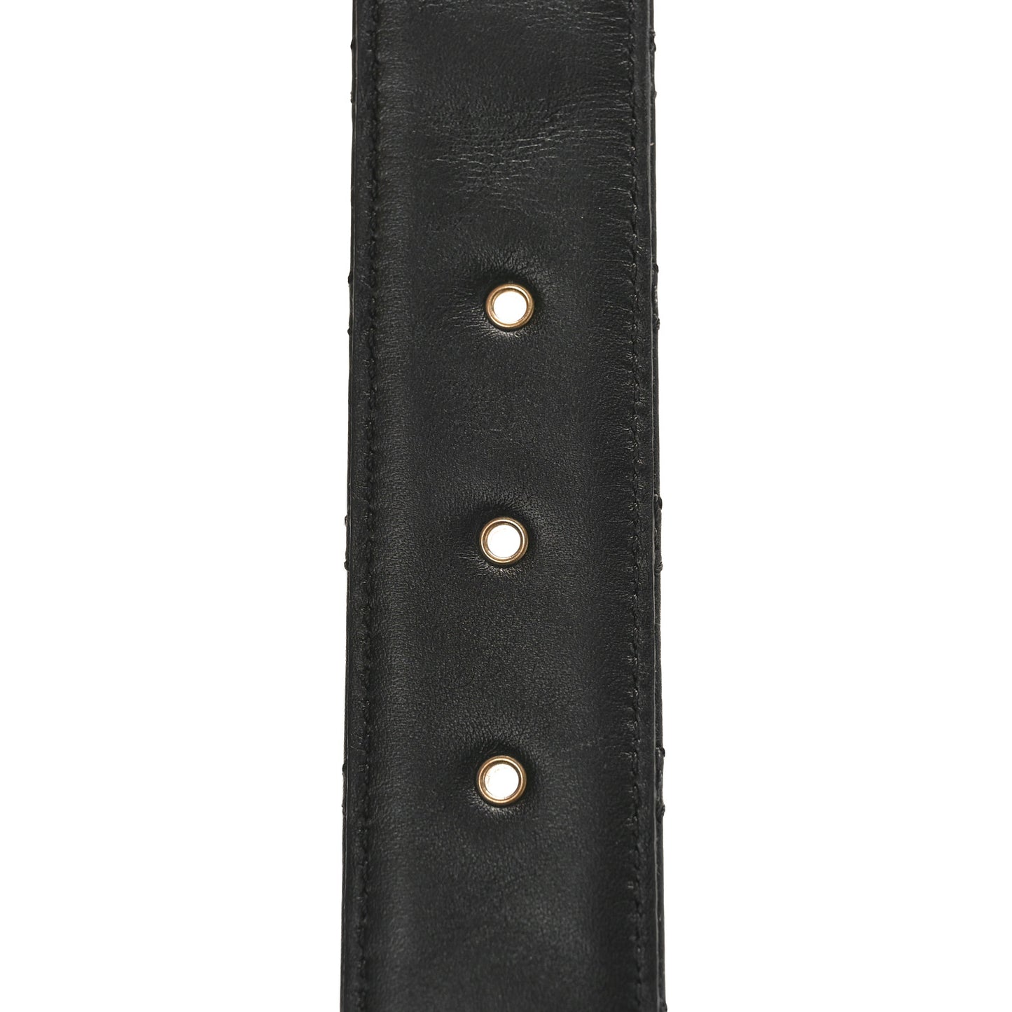 Lambskin Quilted CC Chain Belt 85 34 Black