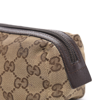 Gucci Monogram Small Cosmetic Case Dark Brown 9 of 12